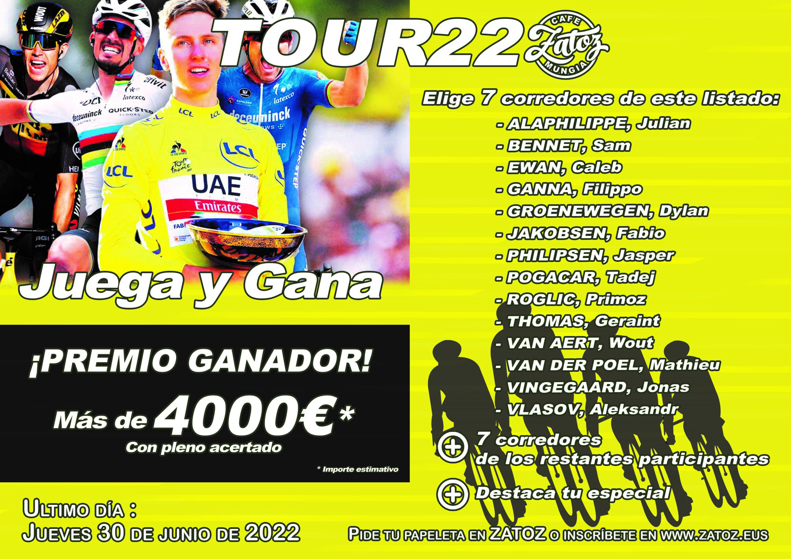 cartel tour con elegidos